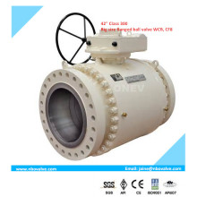 Pdvsa Fournisseur Wcb / Lcb Valve à bille à engrenage (600LB-24 &quot;)